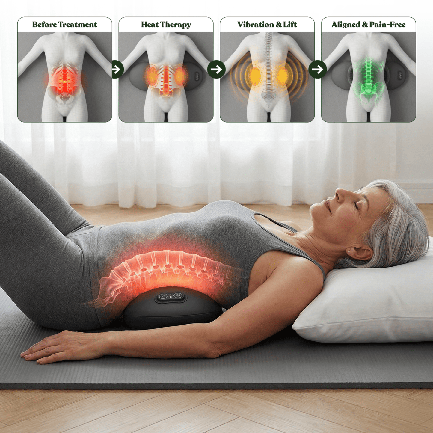 Evero® 3 in 1 Back Massager